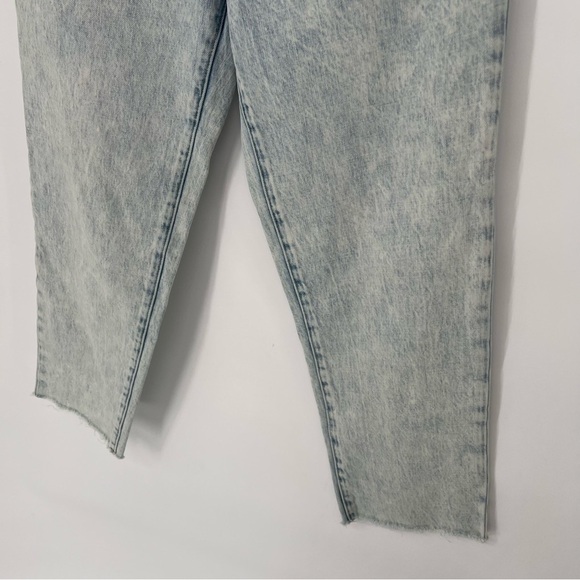 PISTOLA‎ light Wash Raw Hem Straight Leg Jeans Cotton Blend 26 - Picture 3 of 10